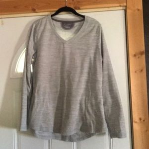 Grey fleece long sleeve